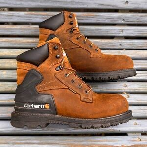 Carhartt Men's Leather 6” Steel Toe Work Boots